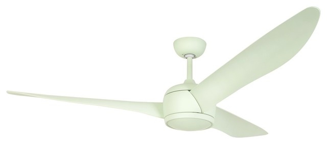 Lucci Air Nordic 56" 3-blade DC Ceiling Fan with Remote Control, Green