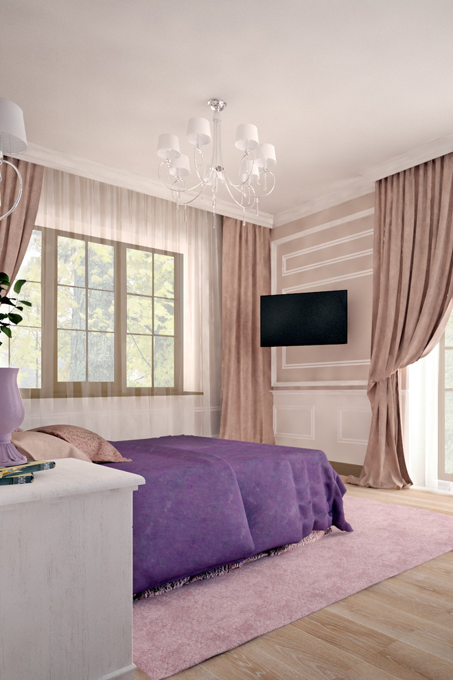 Спальня в стиле неоклассика