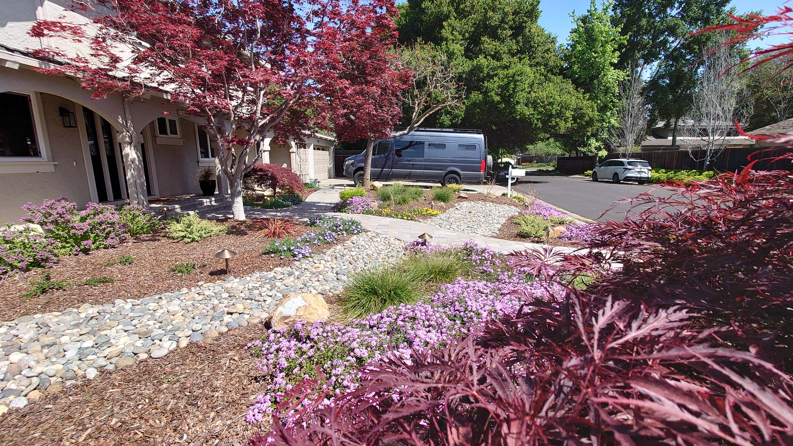 DESIGN TO COMPLIMENT MAPLE TREES