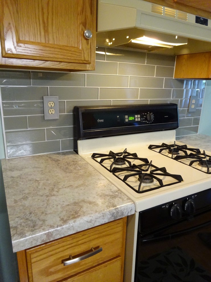 Inspiration for a transitional kitchen remodel in Chicago