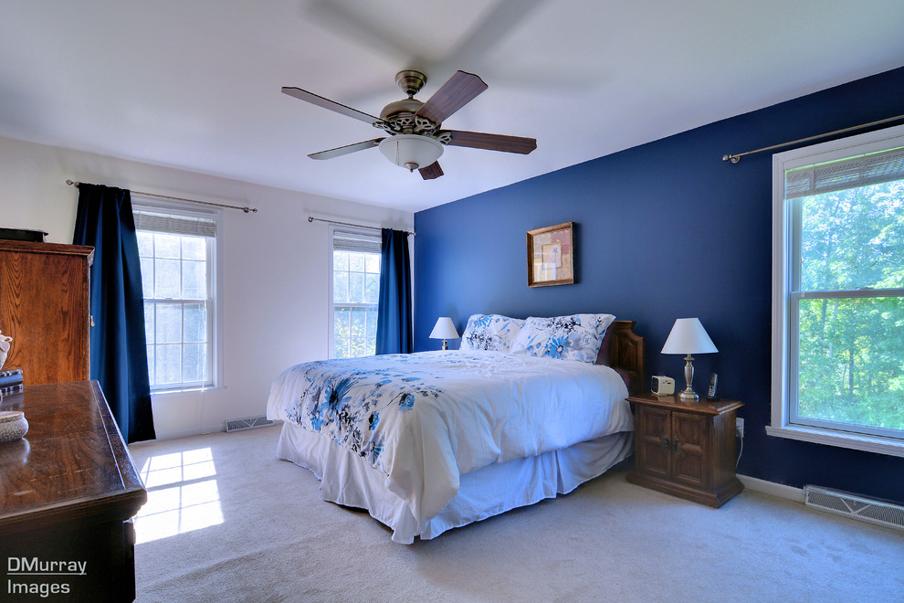 Bedroom - transitional bedroom idea