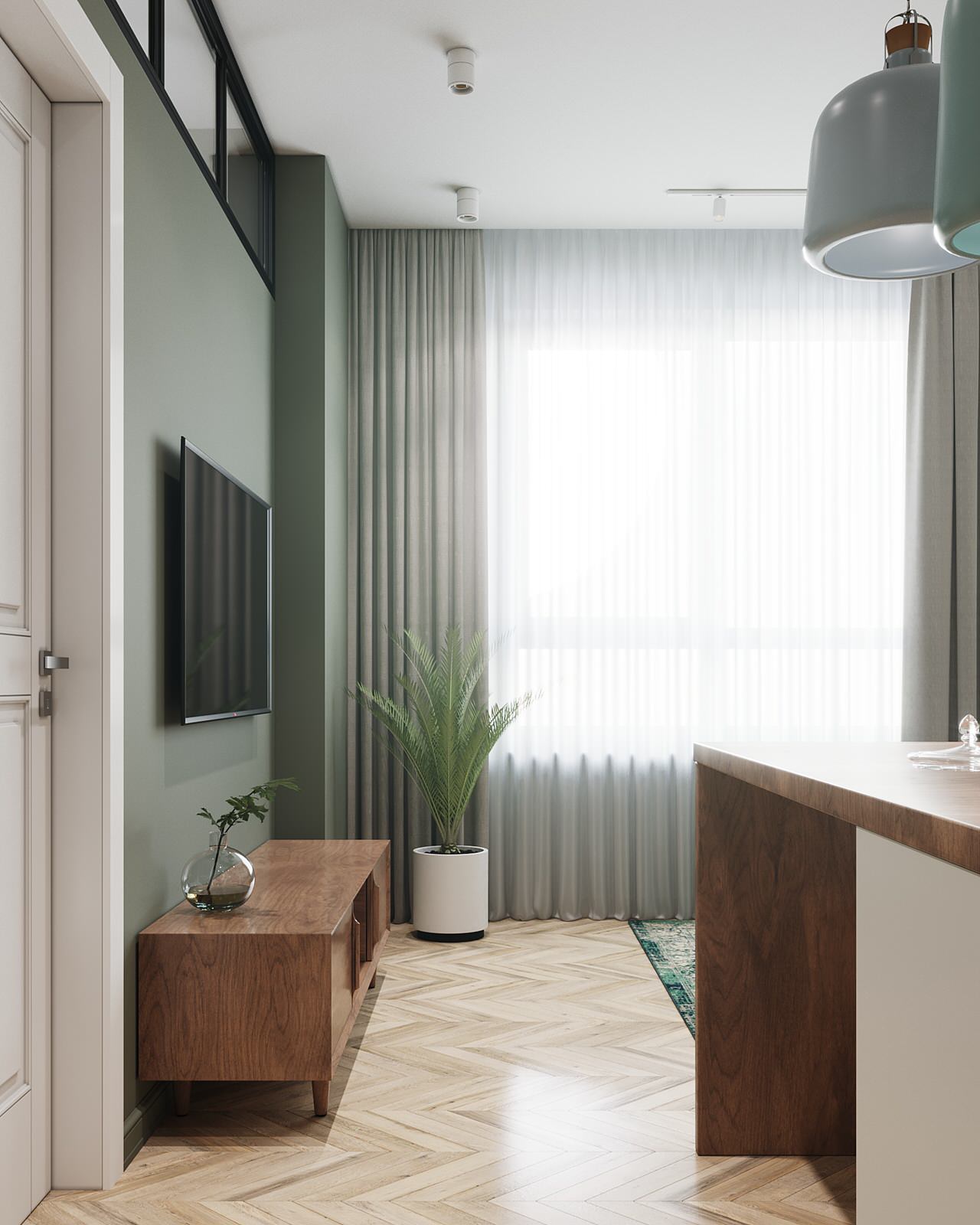 Кухня-гостиная