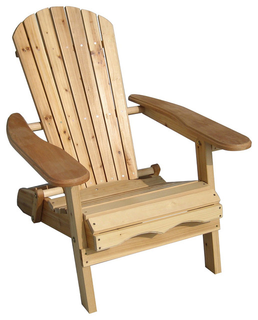 Foldable Adirondack Chair Kit - Beach Style - Adirondack ...