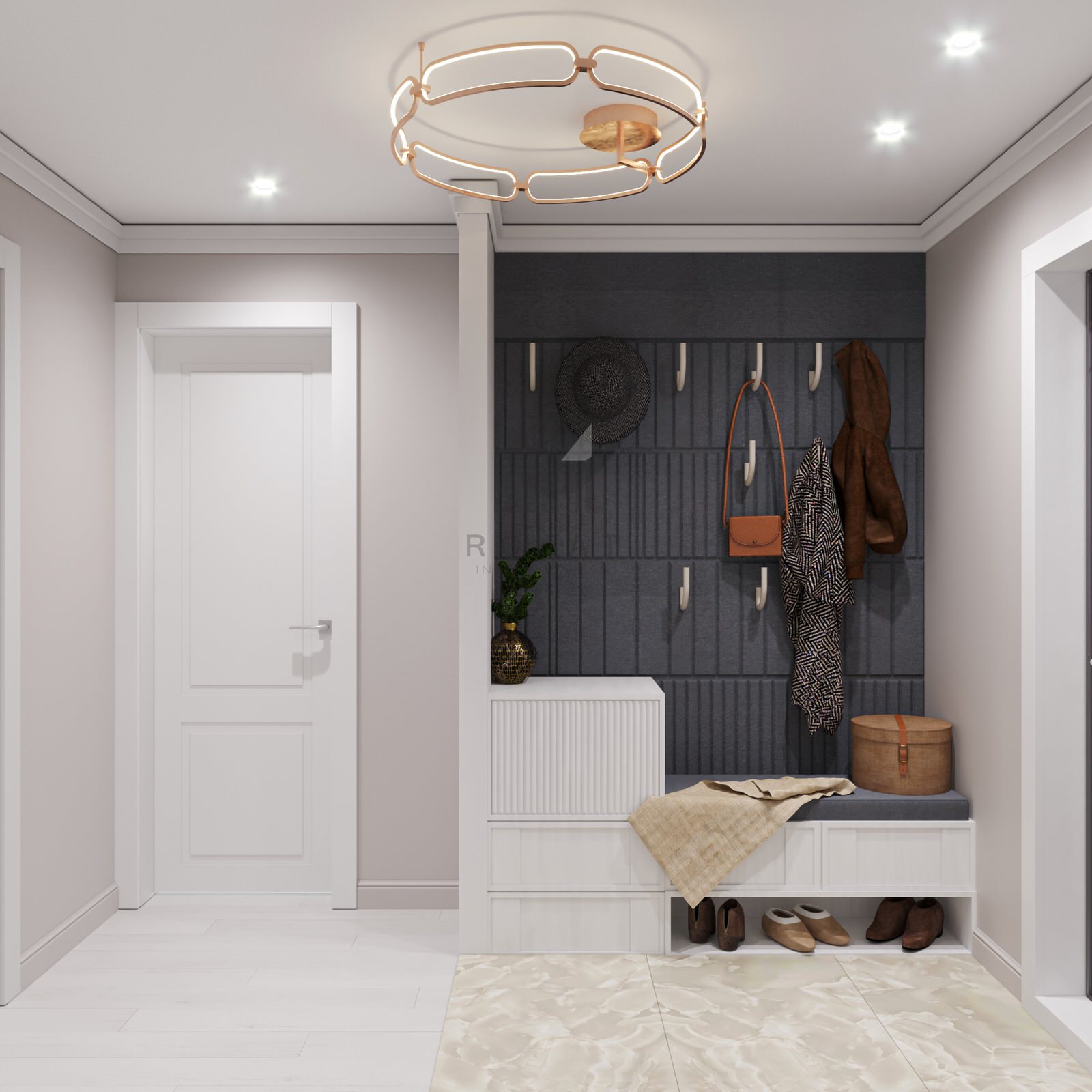 Дизайн интерьера 4-х комнатной квартиры