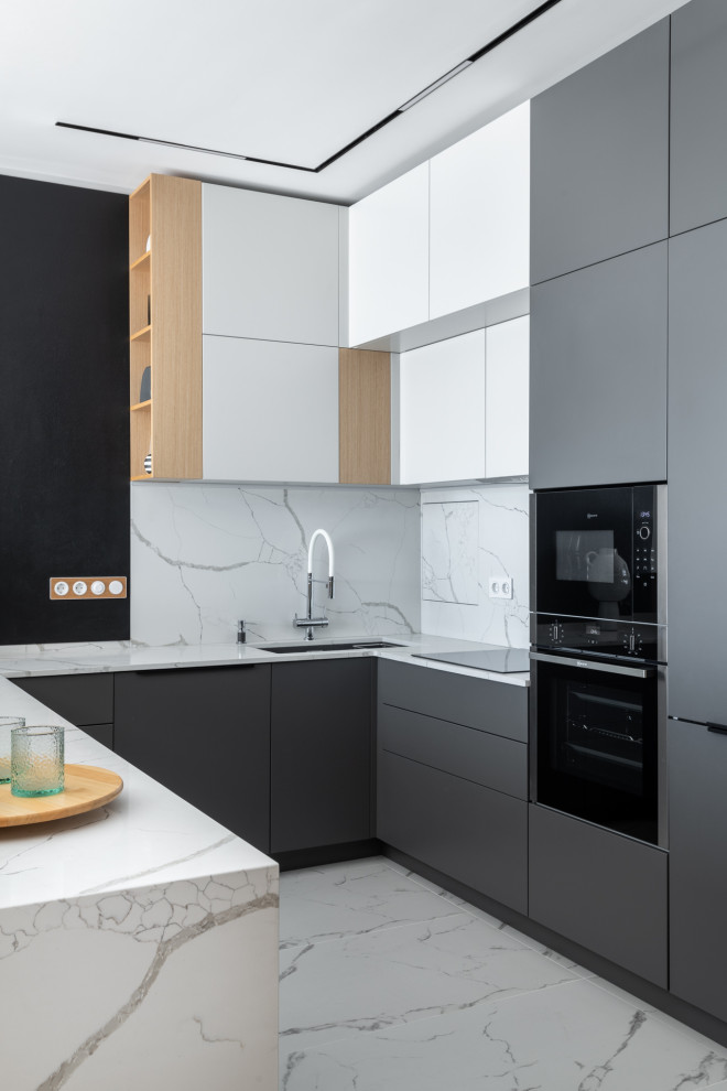 Просторная и современная квартира в ЖК Монодом для семьи с тремя детьми