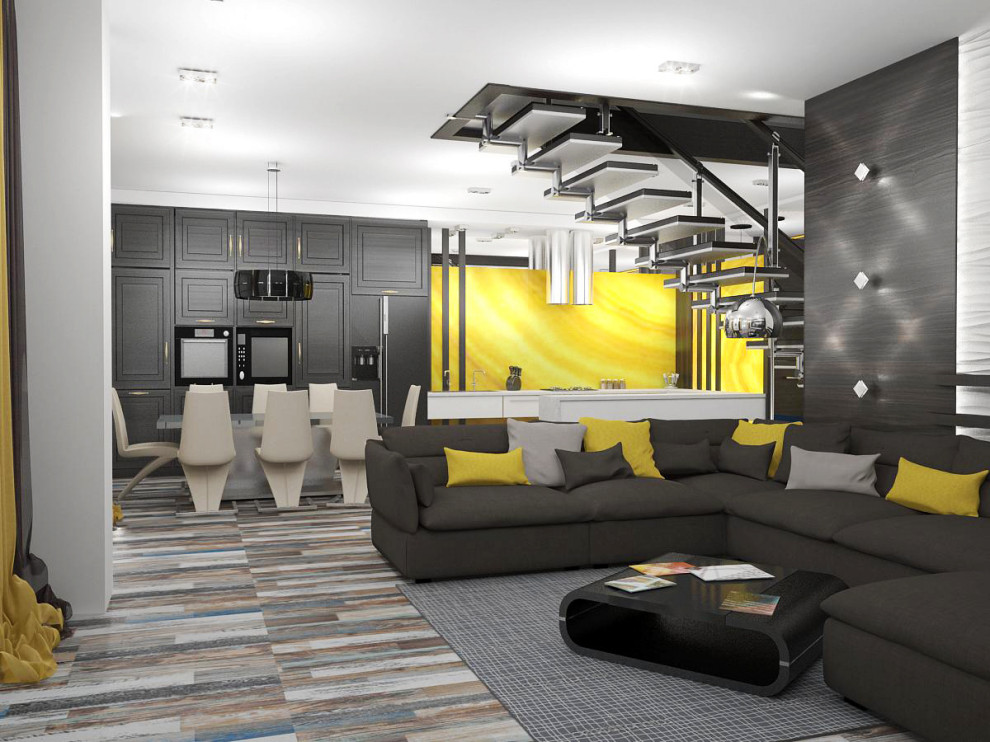 Квартира в современном стиле 260м.кв.