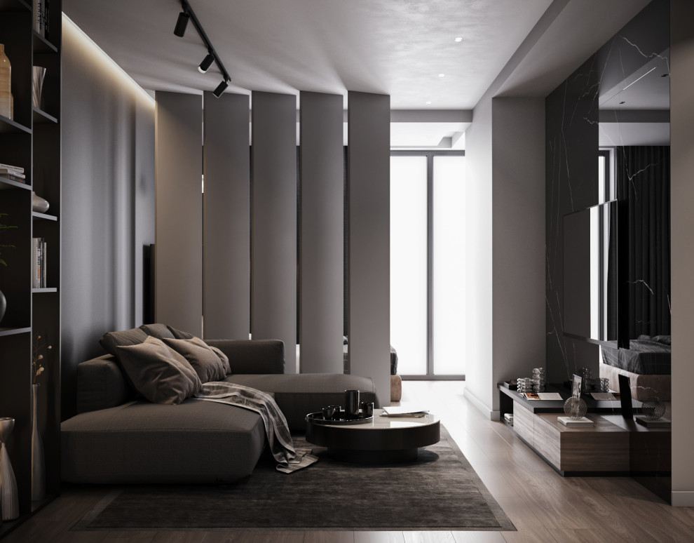 Зонирование однокомнатной квартиры