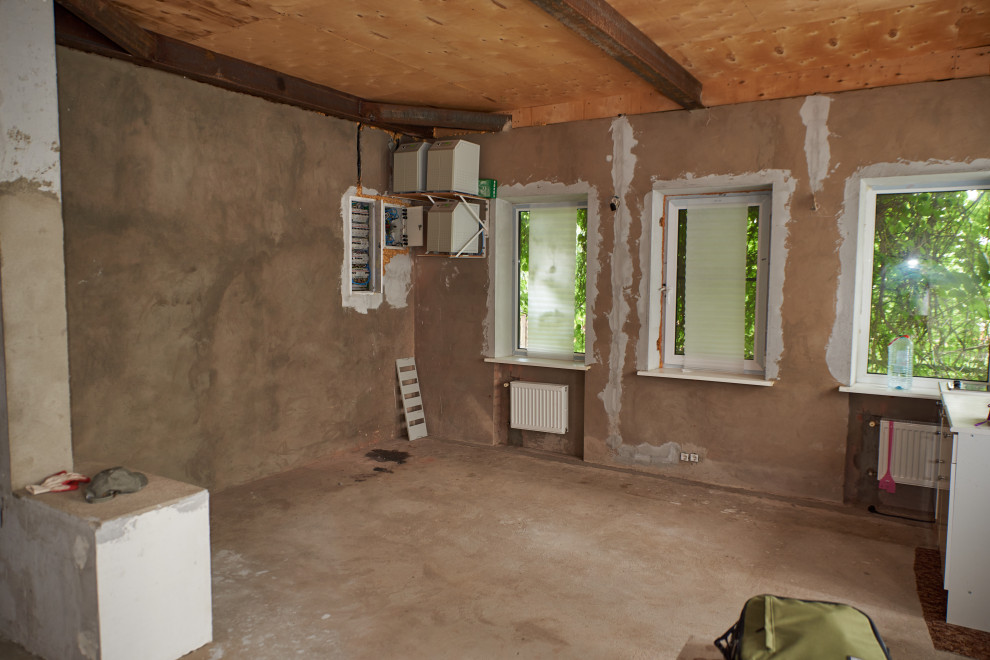 Реконструкция интерьеров дома в подмосковье. 350 м.кв.