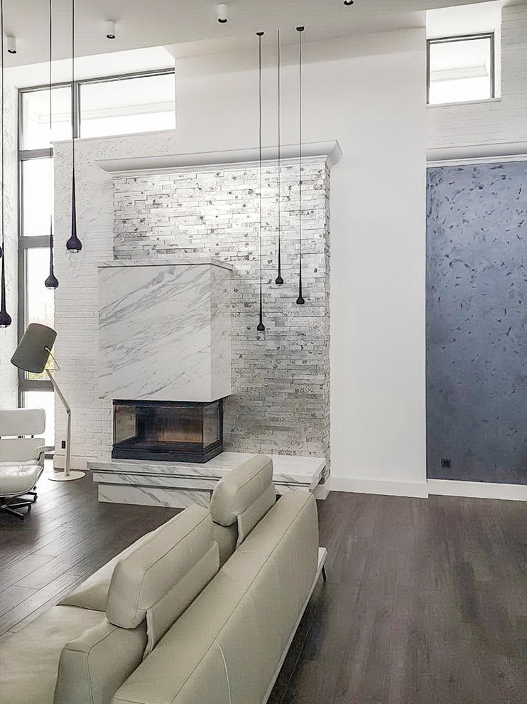 Техсторонний камин с топкой Piazzetta MA 271 SL