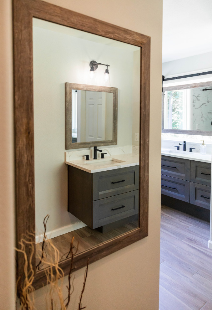 Modern Farm Master Bathroom
