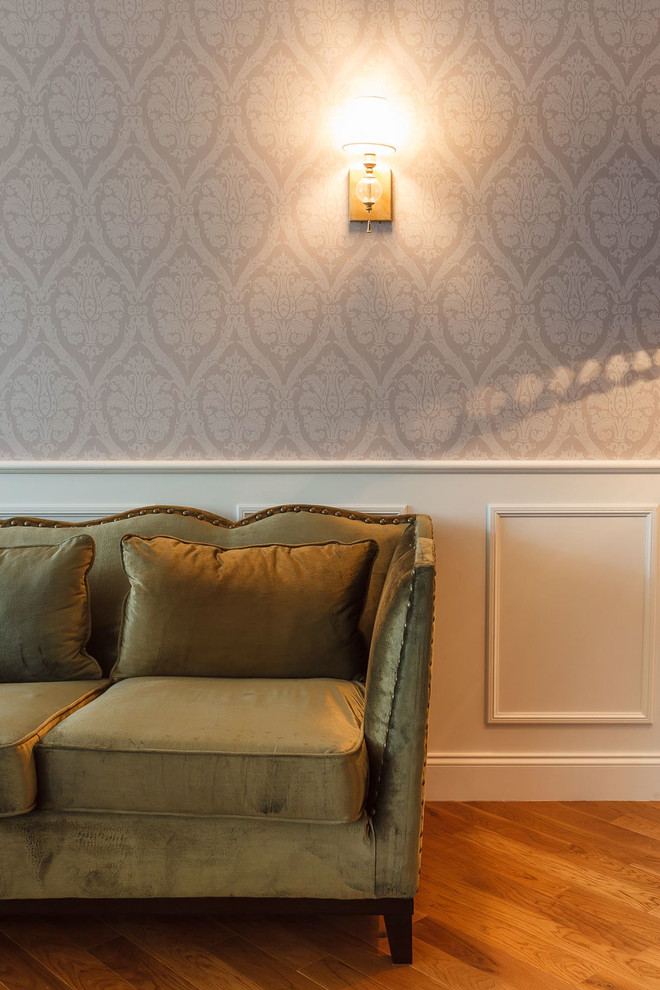 Apartment in retro style.