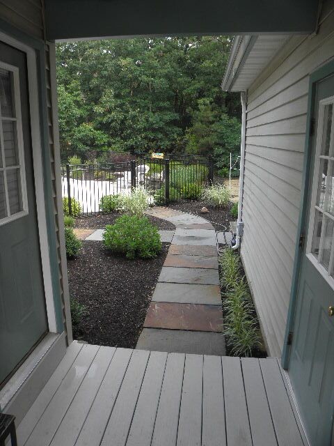 Bluestone Projects contemporain-jardin