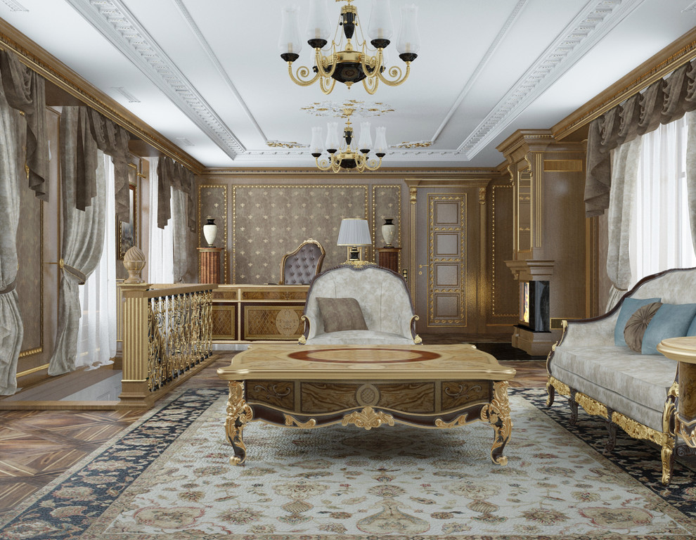 Кабинет в пентхаусе 3