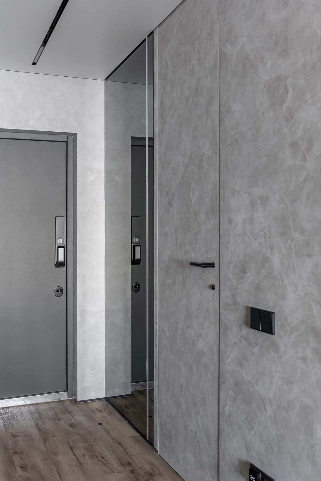 Реализованный дизайн проект квартиры в ЖК "Эко Сити"