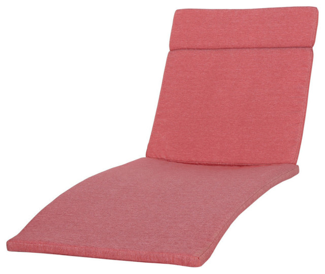 GDF Studio Albany Red Lounge Cushions Only, Set of 2 Contemporary