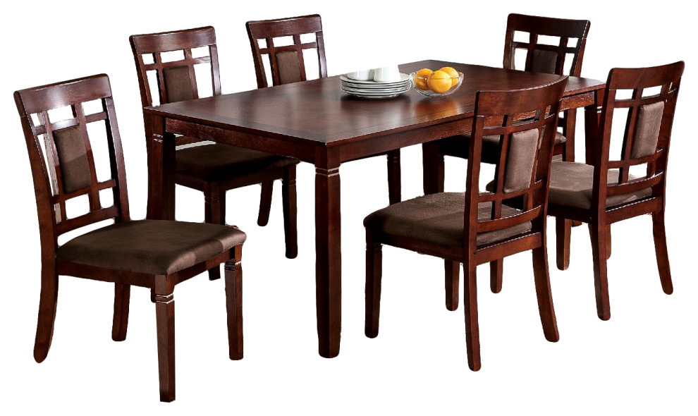 dark cherry dining set