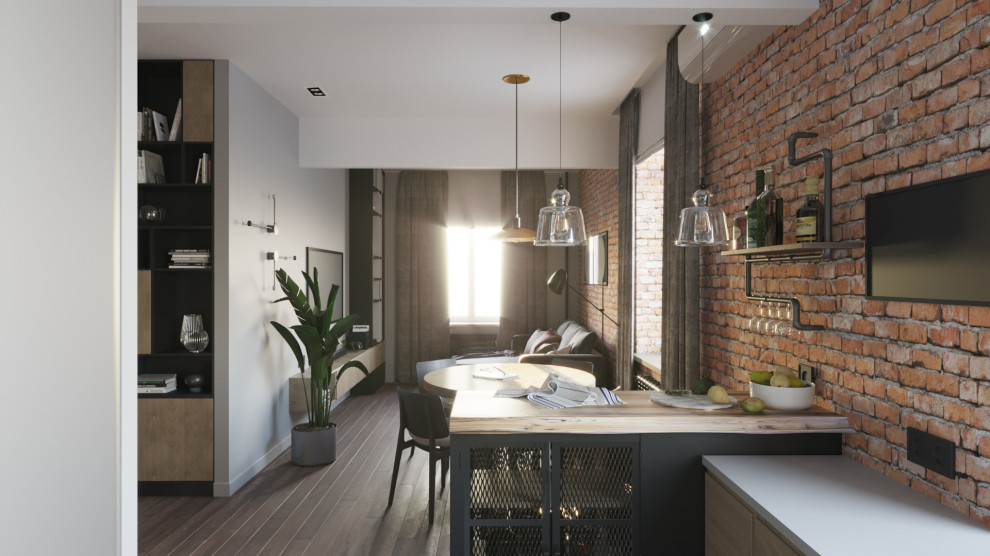 Дизайн-проект квартиры на Нагатинской улице