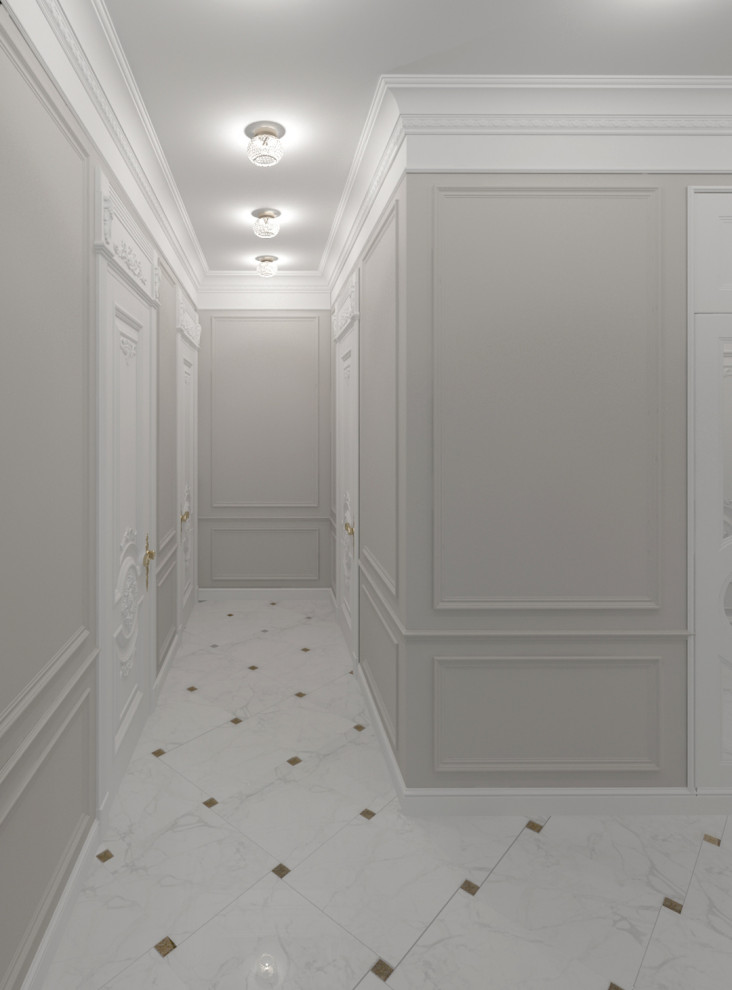 Классический интерьер в Москва Сити