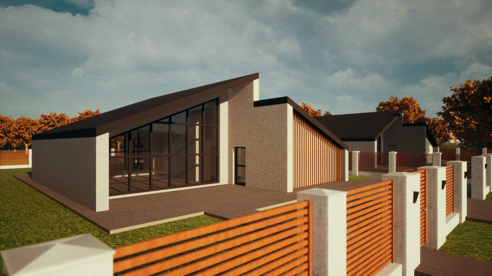 Барнхаус в газобетоне