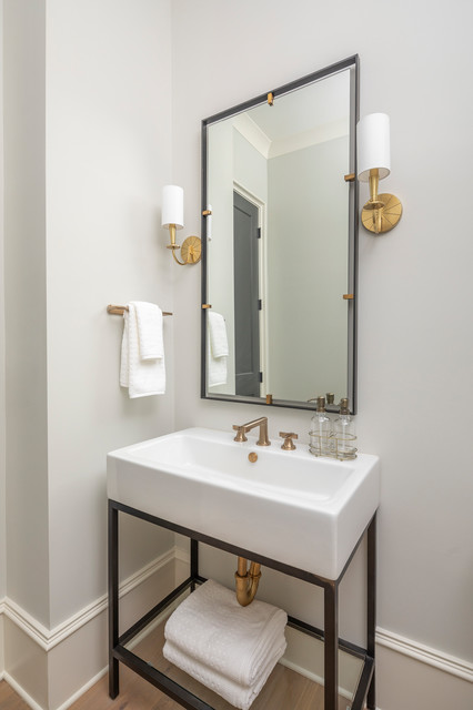Powder Bath klassisch-badezimmer