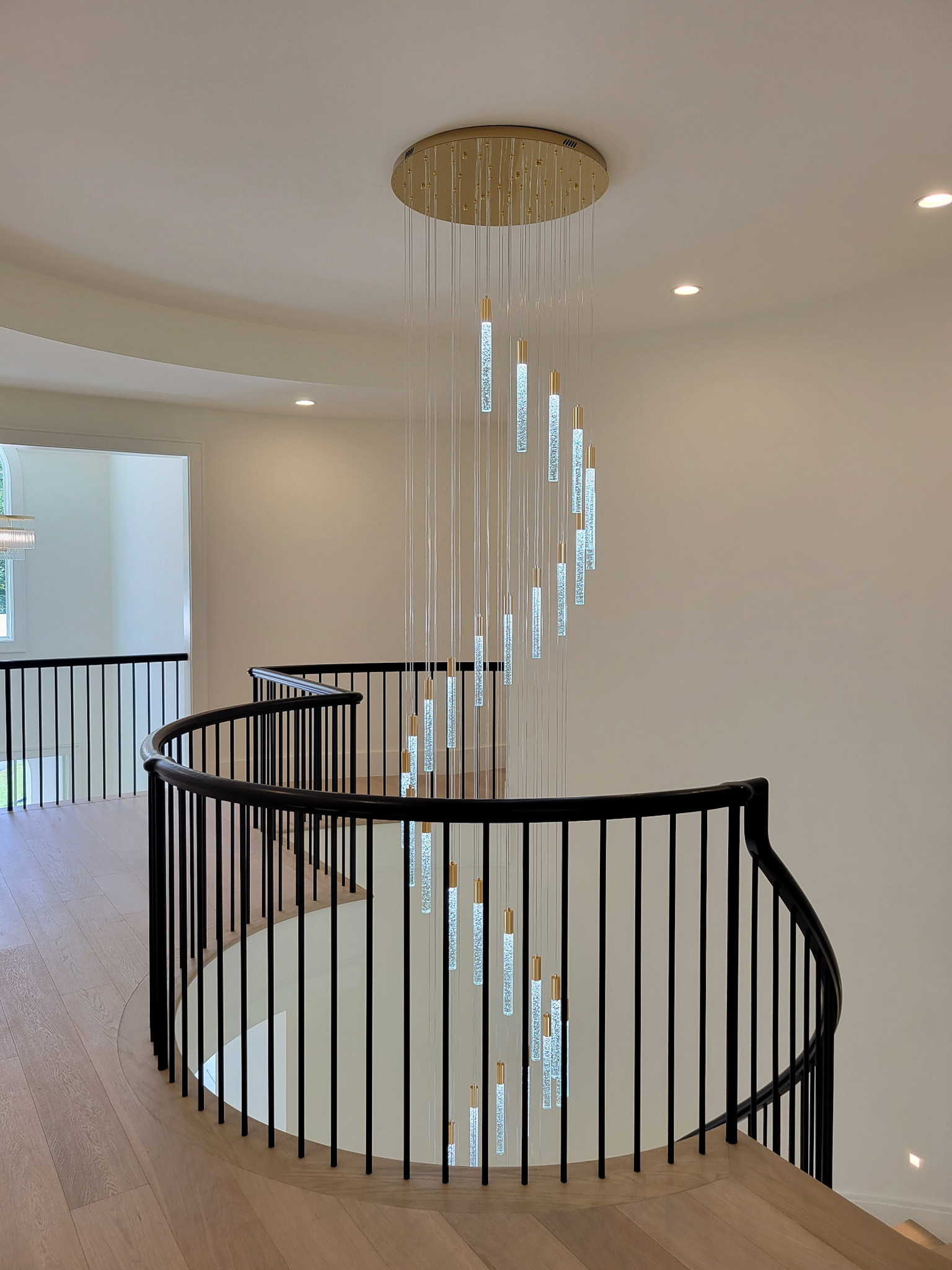 Project #158 | Contemporary Curved Staircase