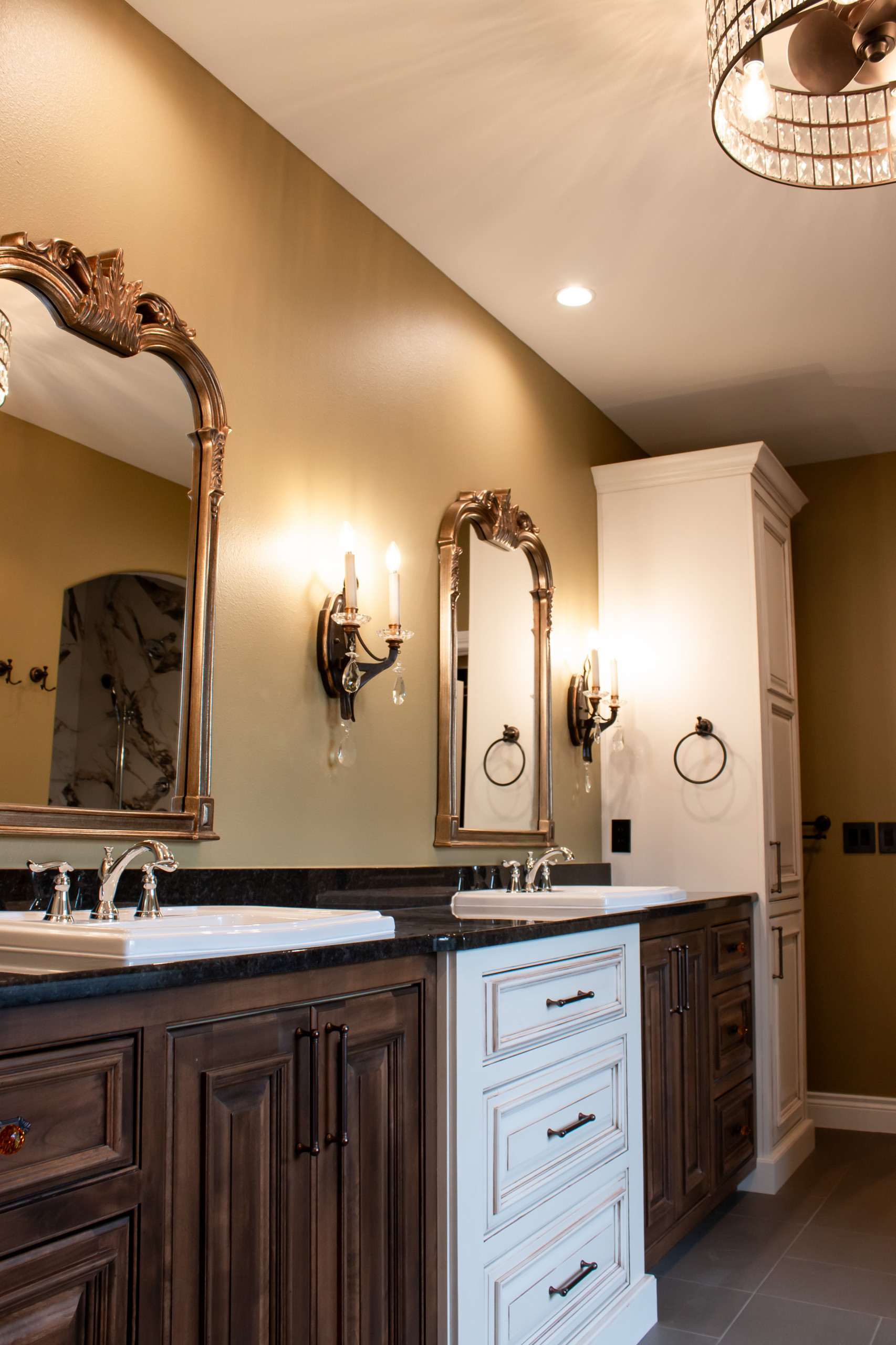 Slocum Custom Home - Master & Powder Bath