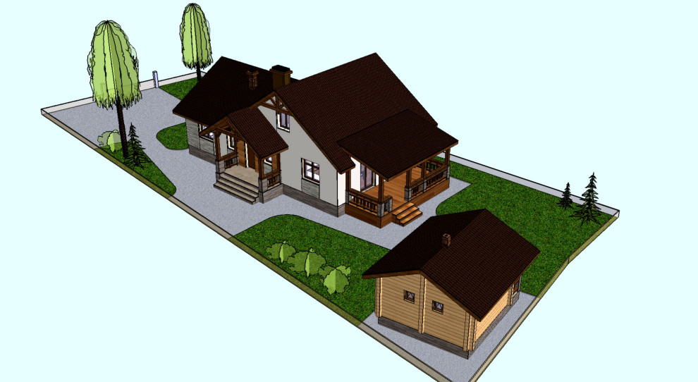 п. Урожай, 2021. Жилой дом, Общая площадь 116 м2