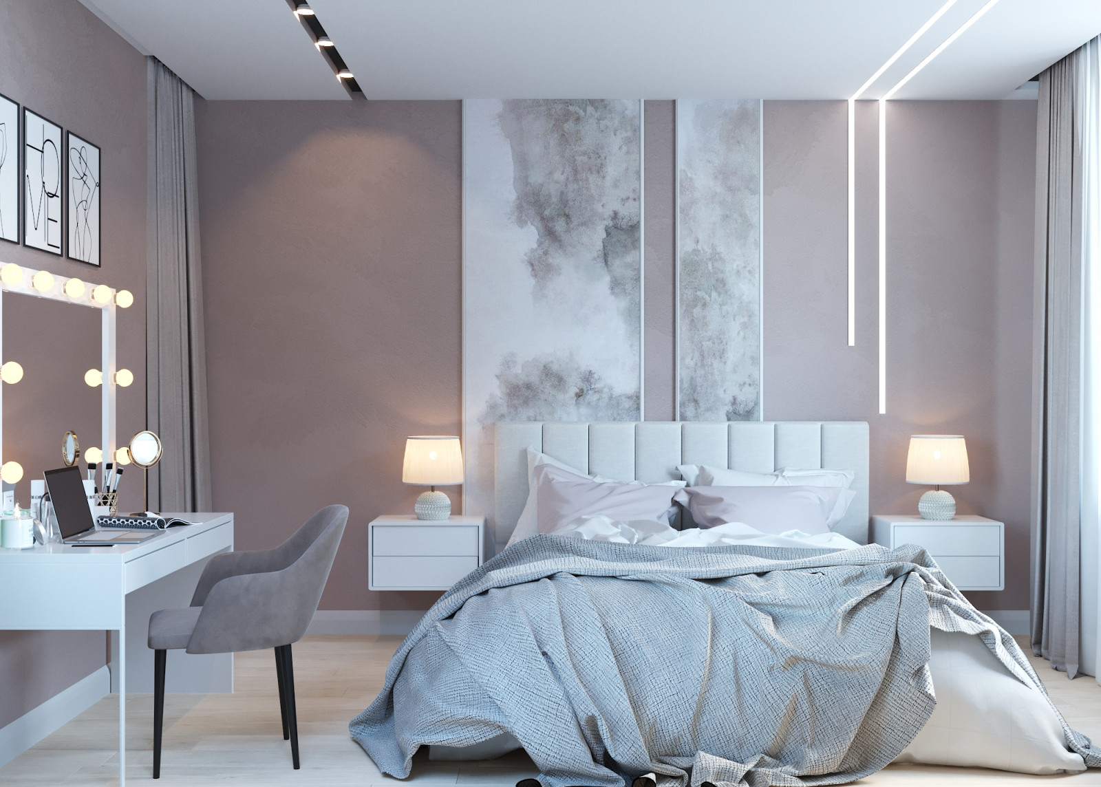 Дизайн-проект квартиры 120 м2 в Москве