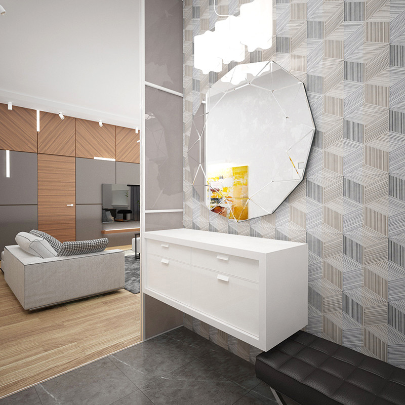 Квартира площадью 114,0 м2 в стиле "Минимализм"