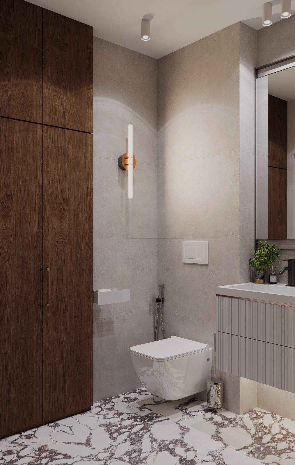 Квартира-студия для девушки в ЖК Екатерининский Парк