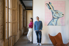 La ambiciosa reforma integral de un piso amplio y muy luminoso