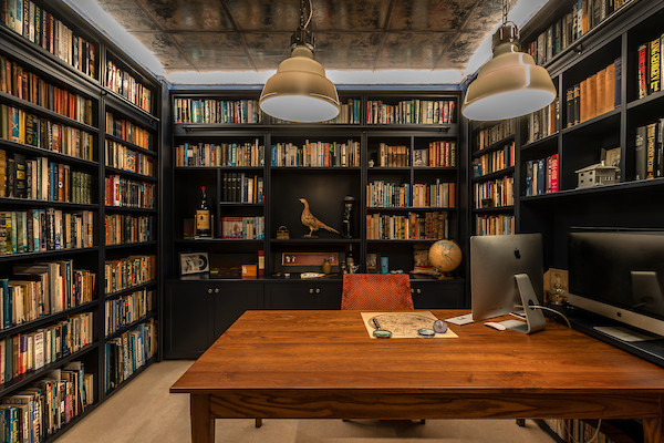 Melrose House-Library