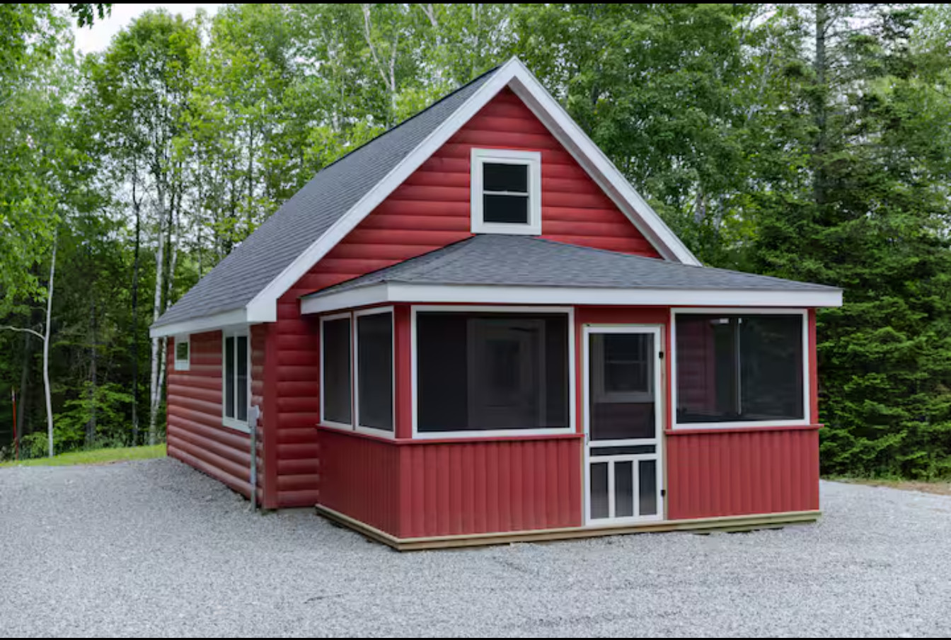 The Maine Event   Airbnb-Actual Cabin