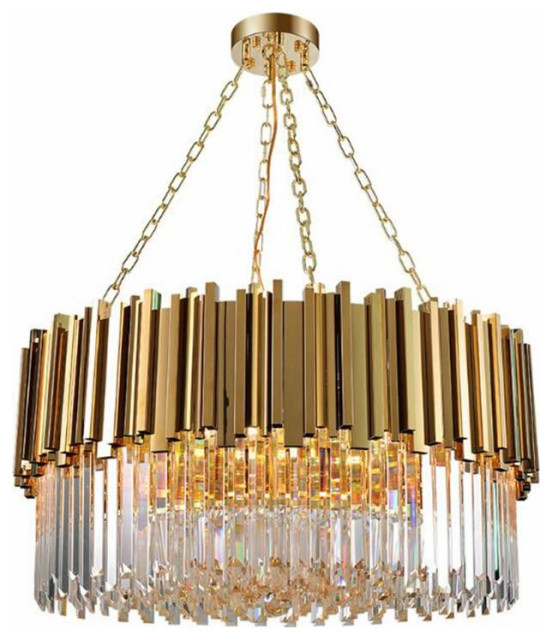 Gio Collection 40 Crystal Chandelier Contemporary Chandeliers By Mor Houzz Gio Collection 40 Crystal Chandelier, Gio Crystal Dining Room Chandelier
