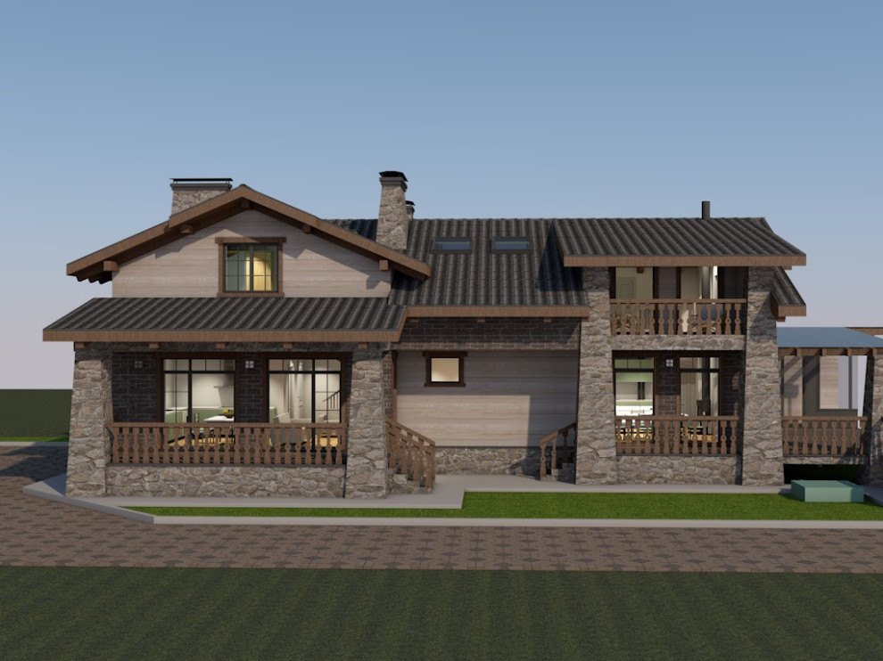 23-023-1 Гостевой дом - баня общей площадью 300 м2