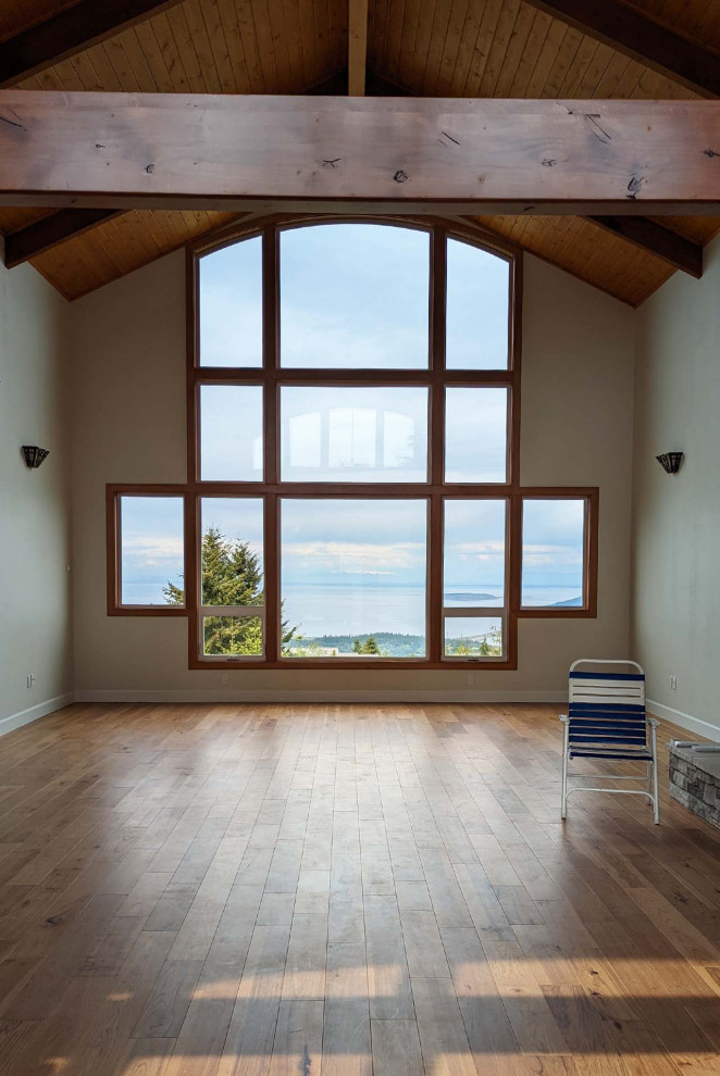 Sequim King of Bell Hill Craftsman Living Room Seattle by