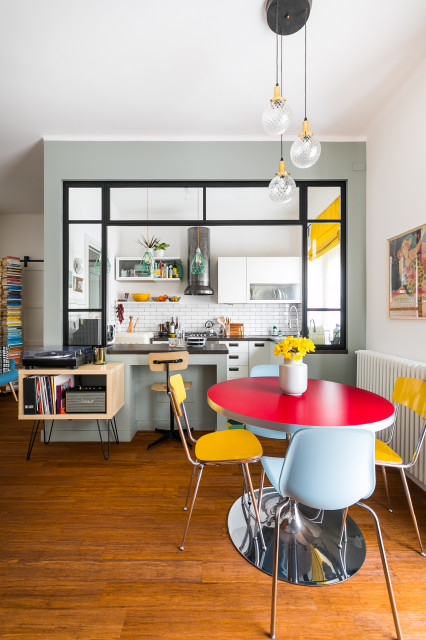 Casa CF mid-century-wohnbereich
