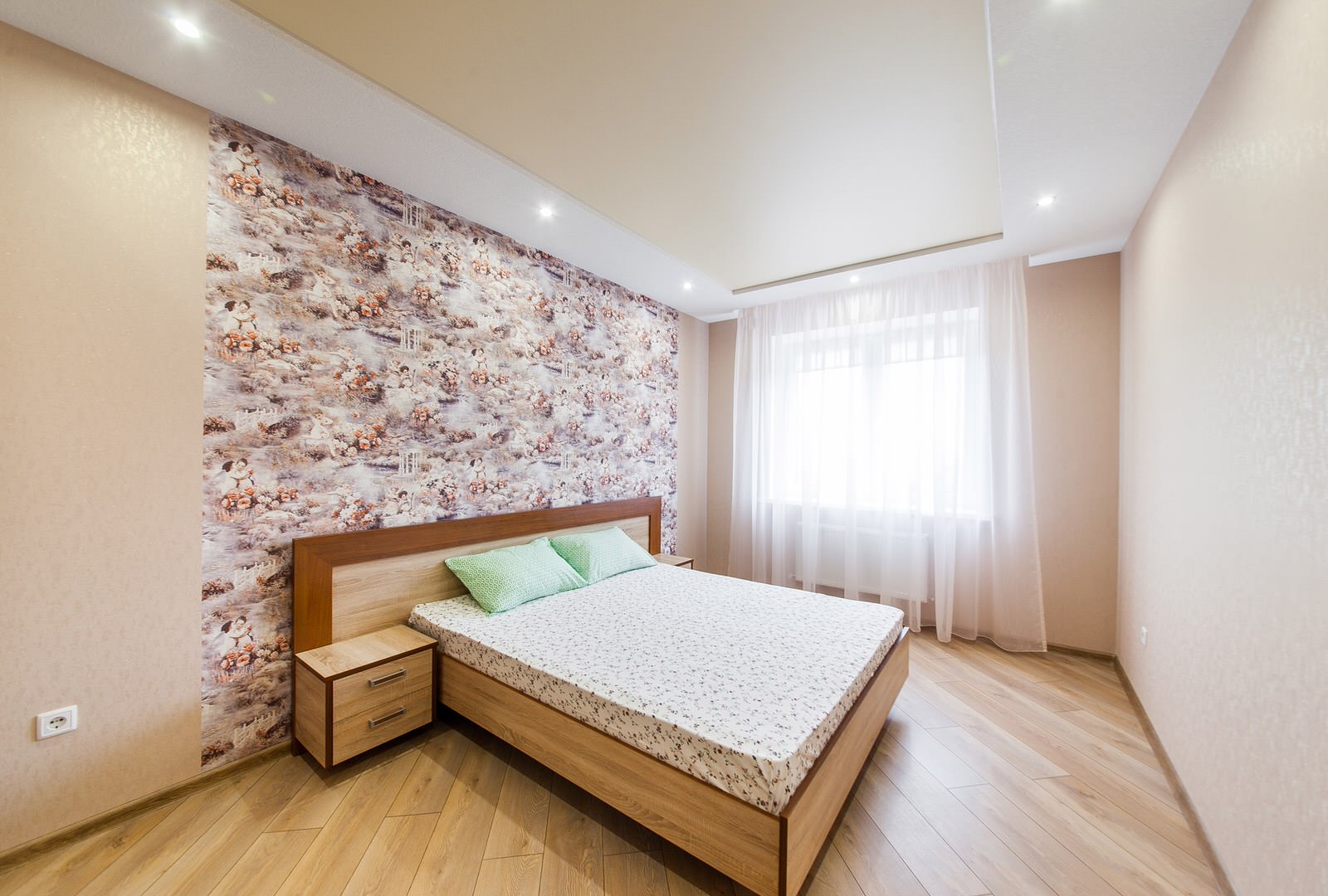 2 комнатная квартира Теплый интерьер)