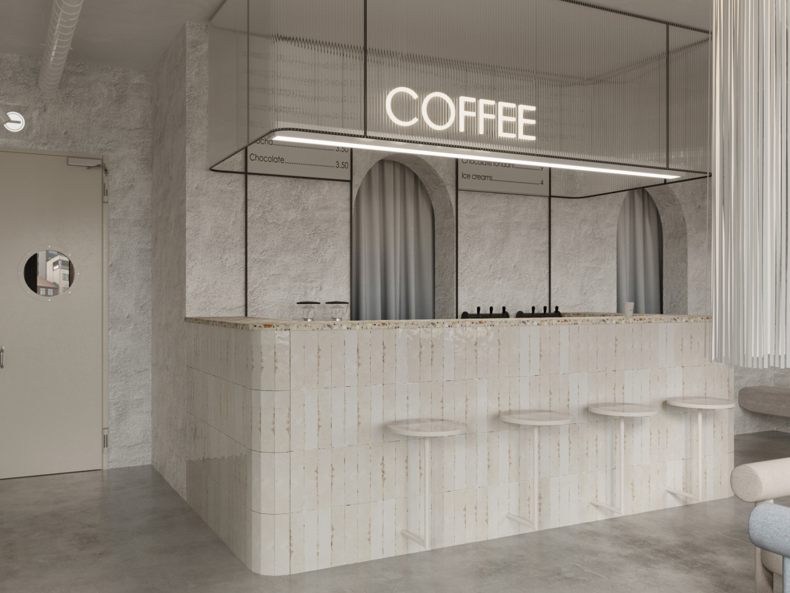 Дизайн-проект кафе в г.Крым