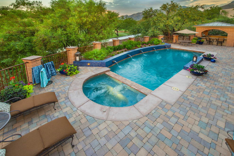 This is an example of a large pool in Phoenix.