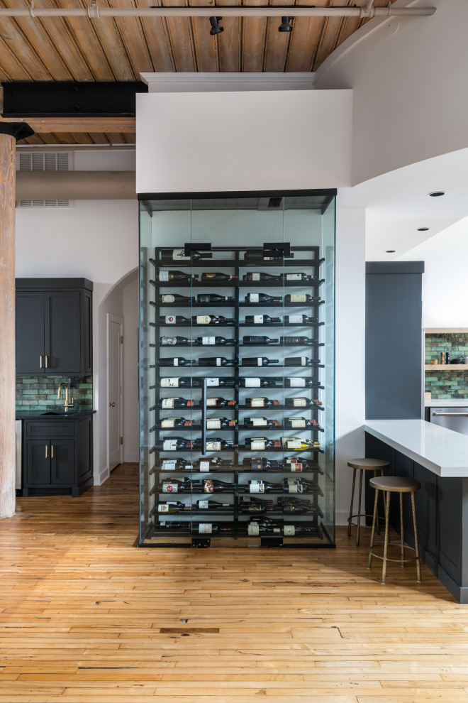 Radium Loft - Industrial - Wine Cellar - Atlanta - by Bradford Custom ...