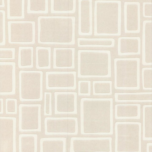 Large Squares Wallpaper Contemporary Wallpaper by Graham & Brown Houzz