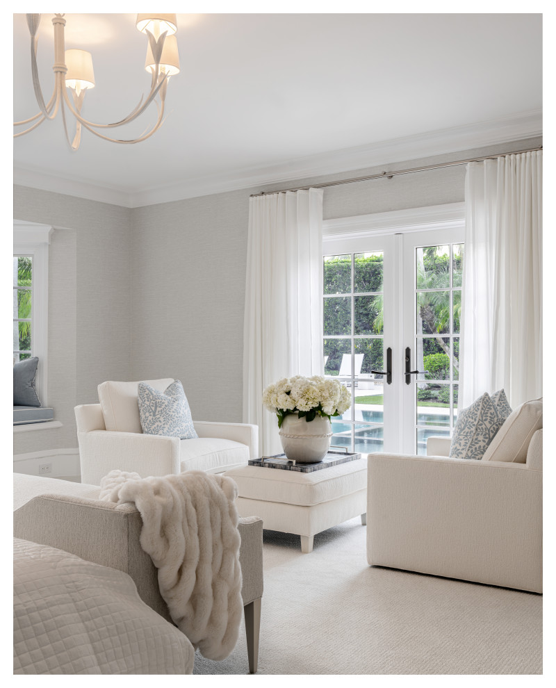 Palm Beach Full Home Renovation & Design - Beach Style - Bedroom ...