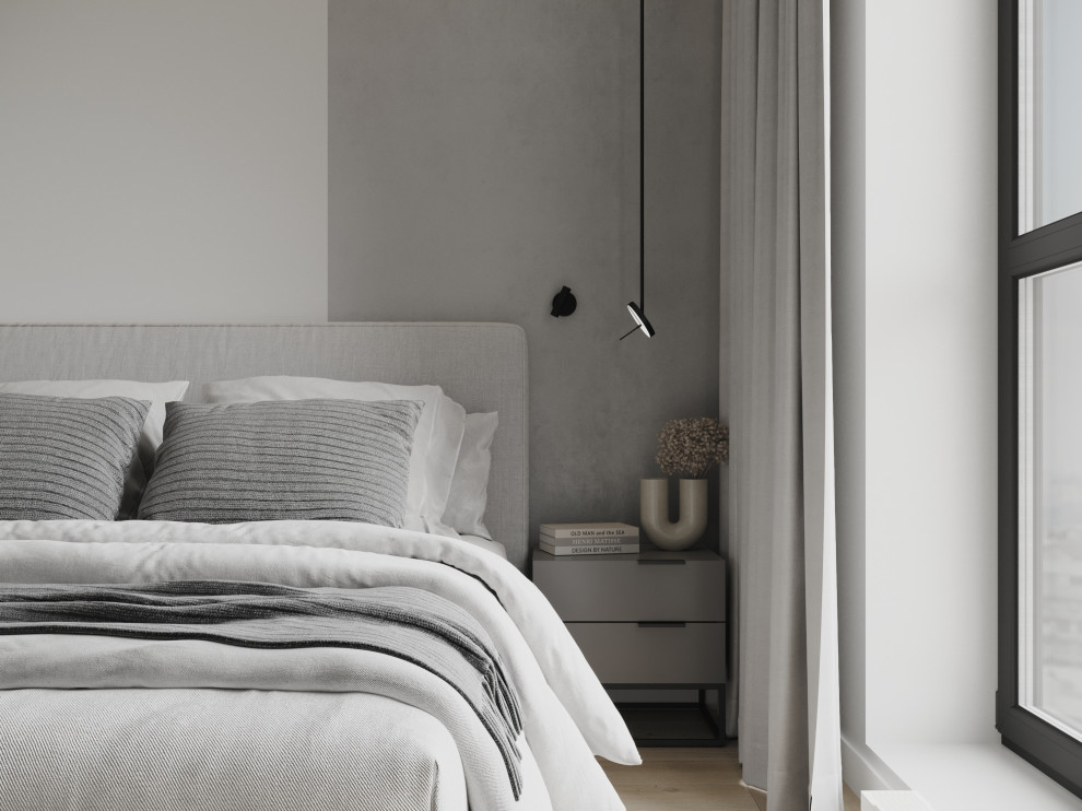 Квартира в серых оттерках. Современный стиль