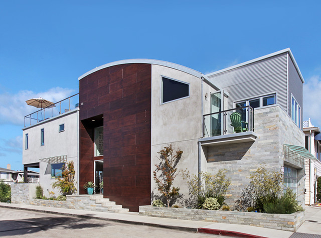 Marcus, Newport Beach contemporary-exterior