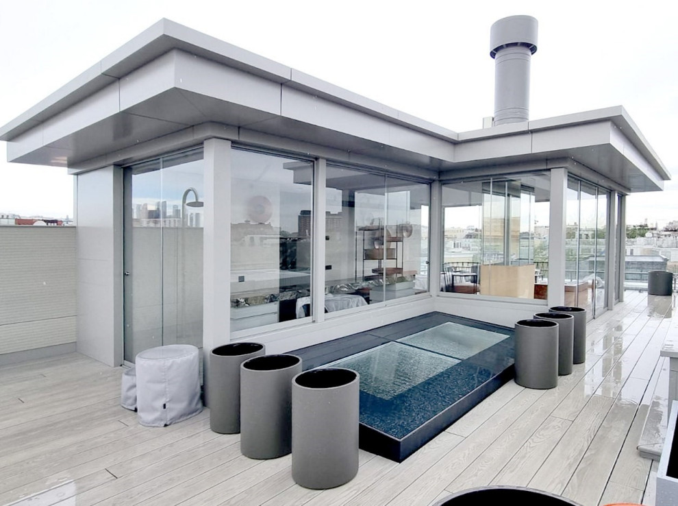 Терраса на крыше