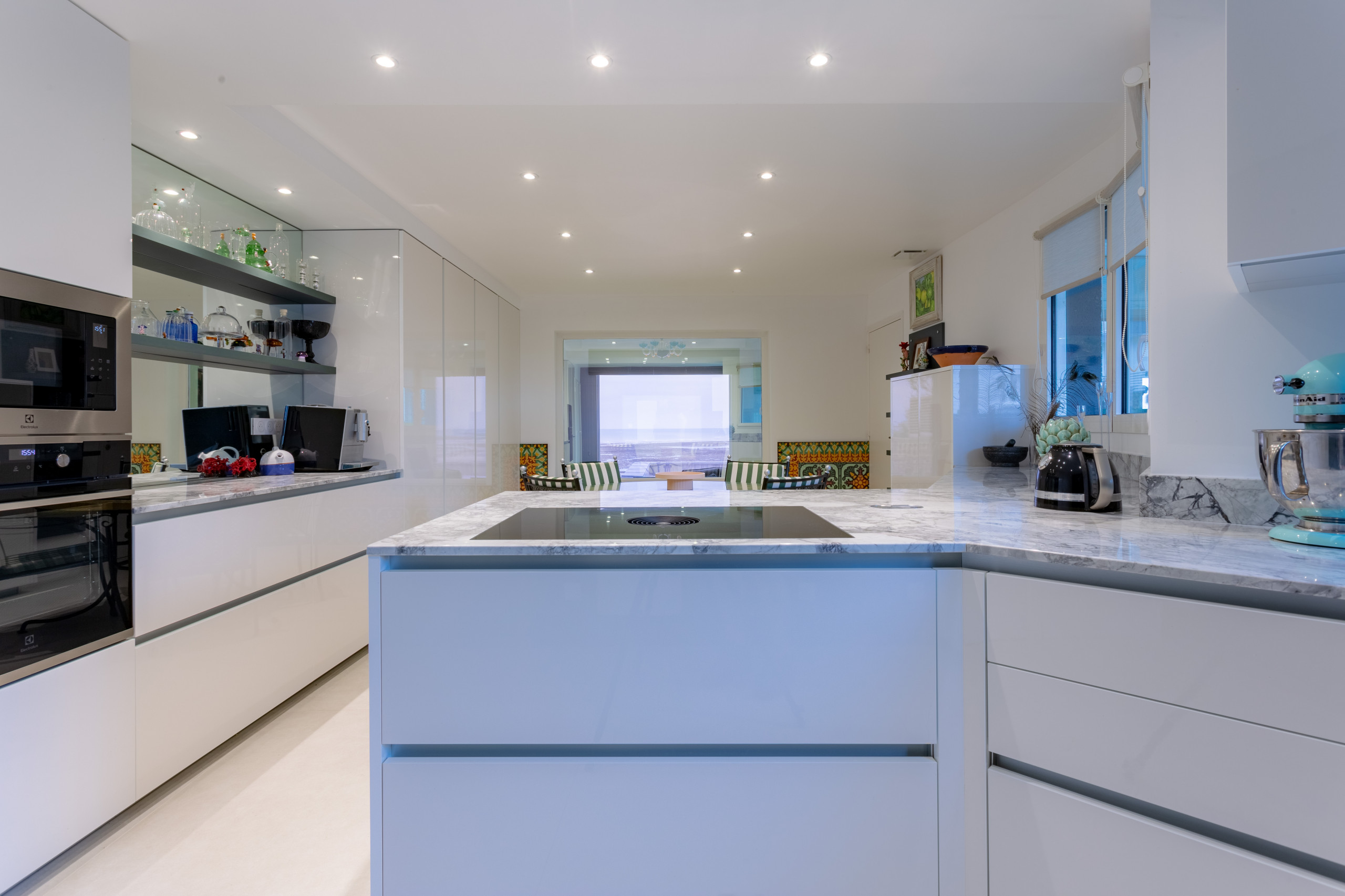 Création d'une cuisine atypique dans une maison d'architecte