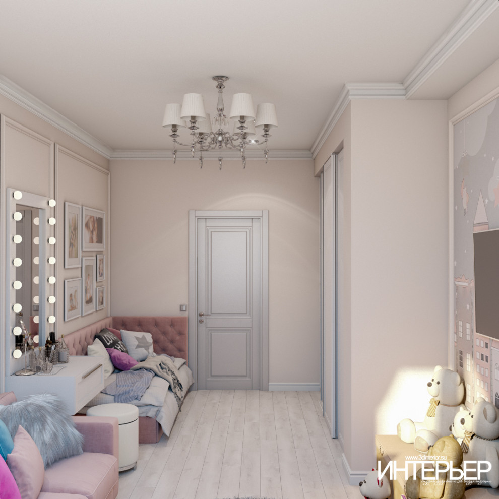 Дизайн-проект детских комнат в квартире г.Кисловодск