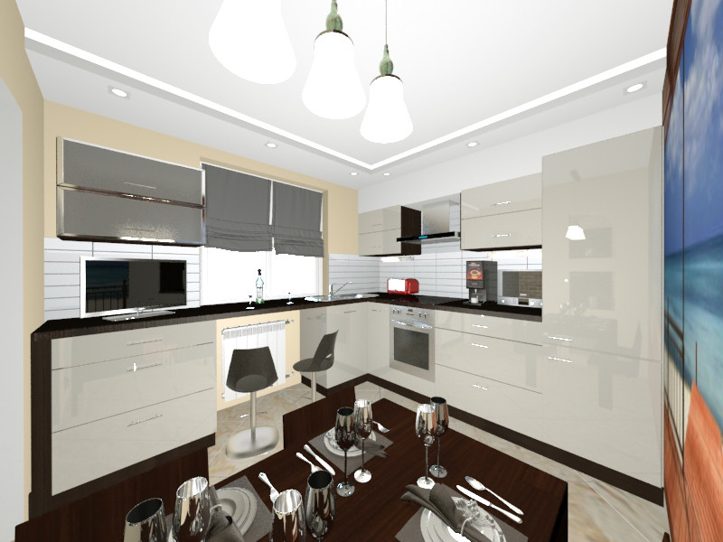 кухня в частном доме