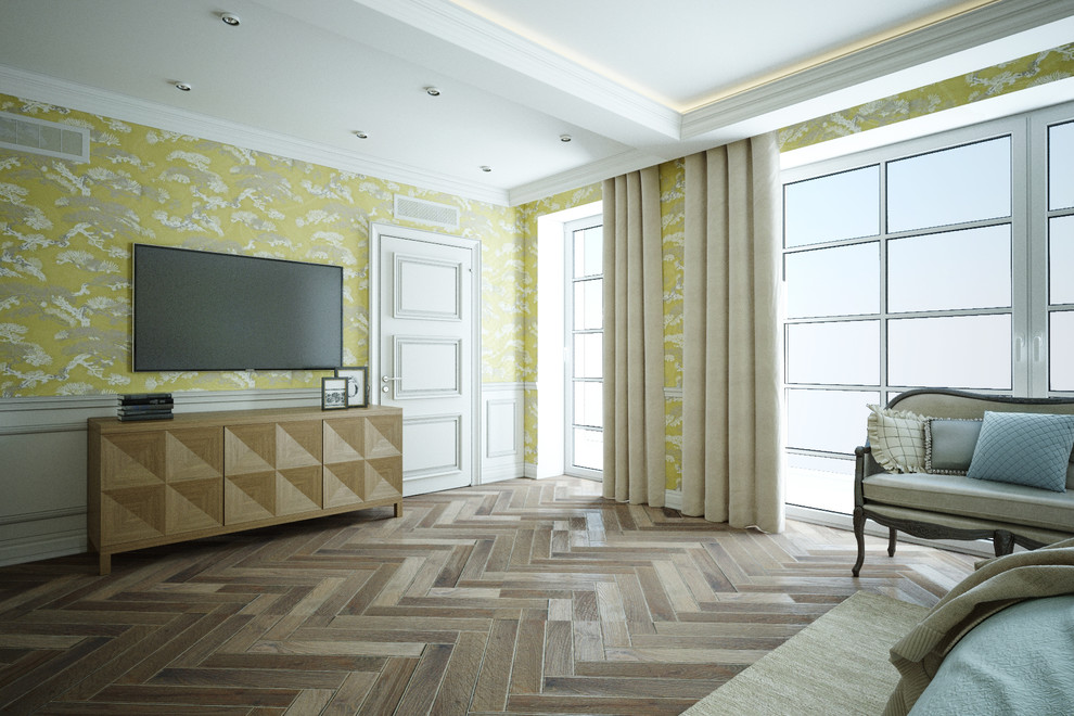 Интерьер таунхауса в Москве.